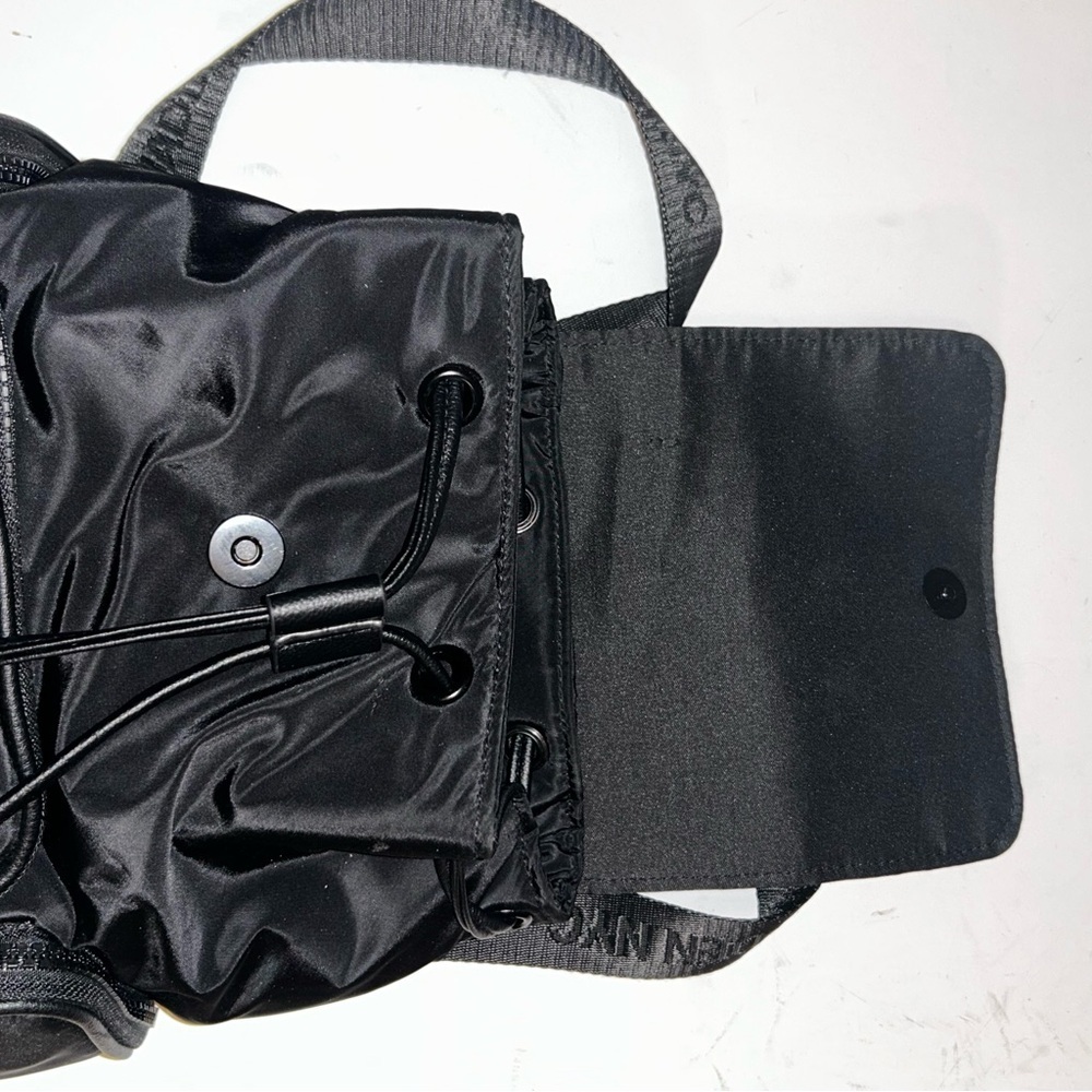 Madden NYC Black Women's Backpack with Chain Detail - Picture 9 of 14